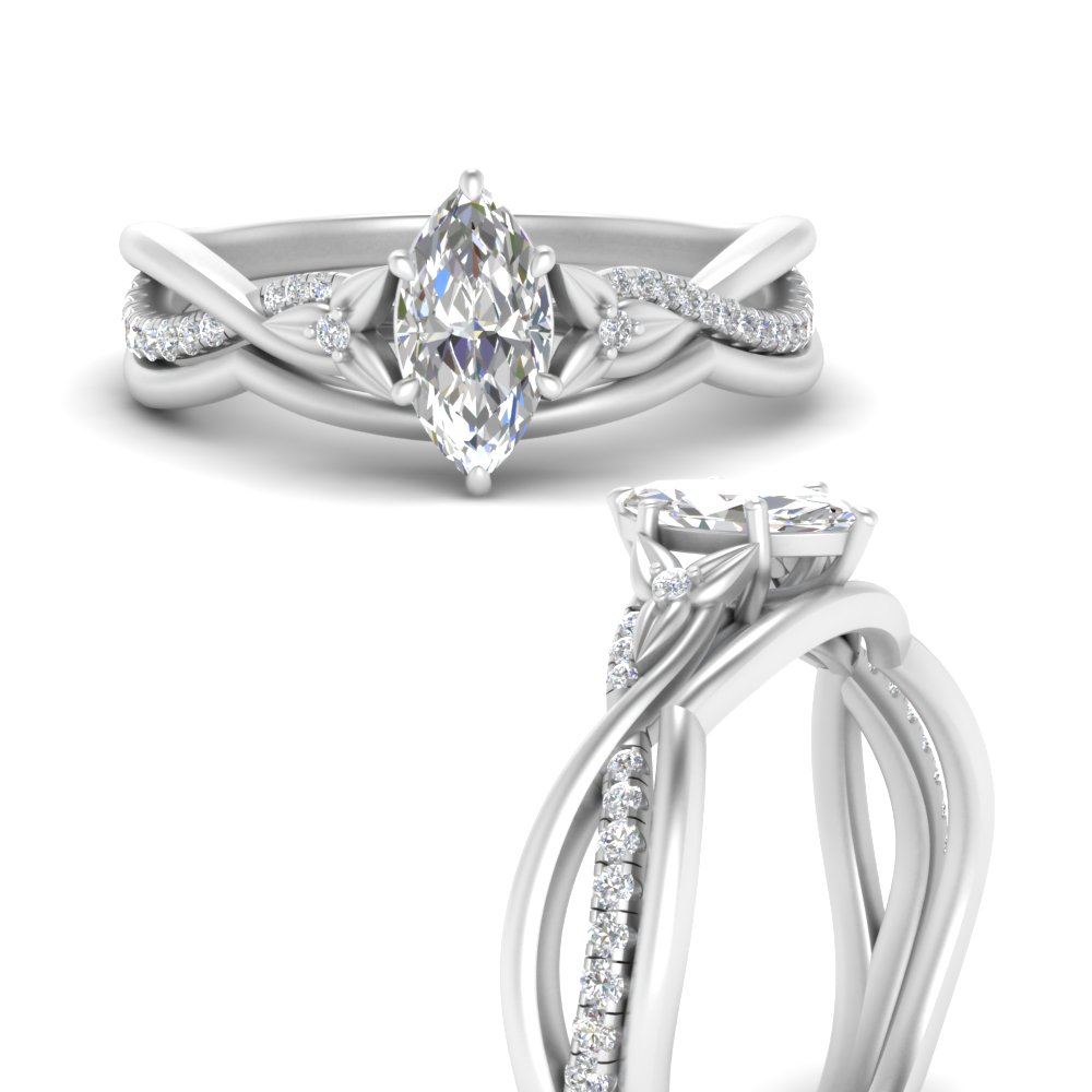 twisted-daisy-marquise-diamond-bridal-ring-set-in-FD9986B1MQANGLE3-NL-WG