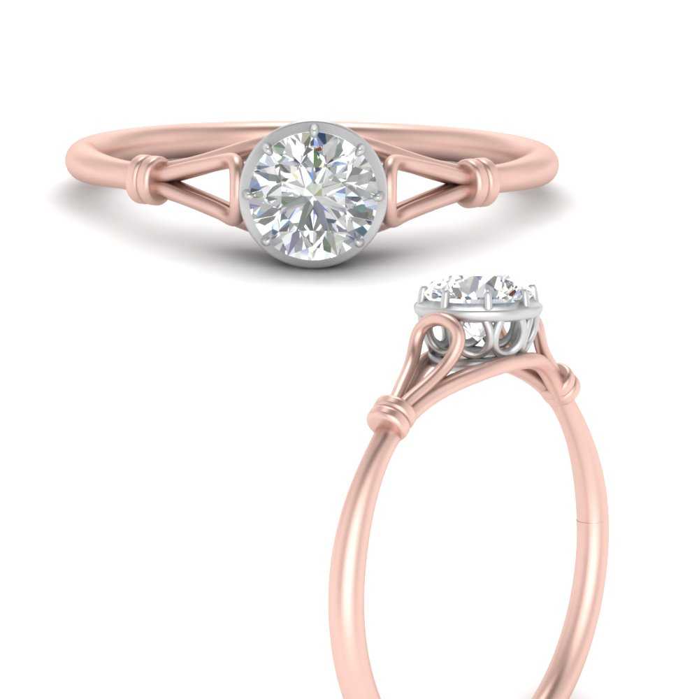 2-tone-round-split-band-solitaire-lab diamond-ring-in-FD9988RORANGLE3-NL-RG