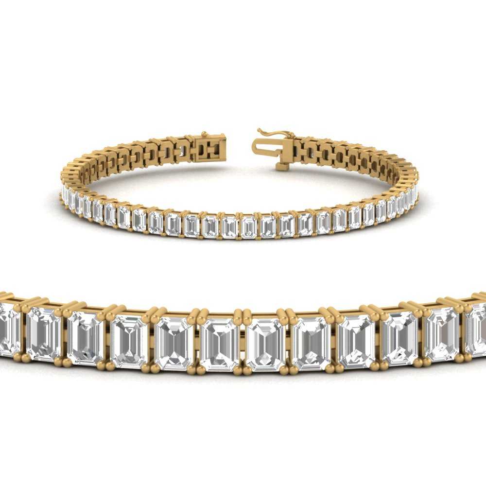 8-carat-emerald-cut-tennis-diamond-bracelet-in-FDBRC10252-0.15CT-NL-YG