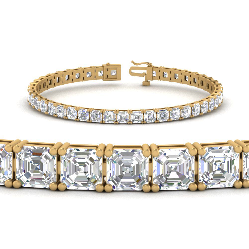 asscher-13-carat-tennis-bracelet-in-FDBRC10370-30CT-NL-YG