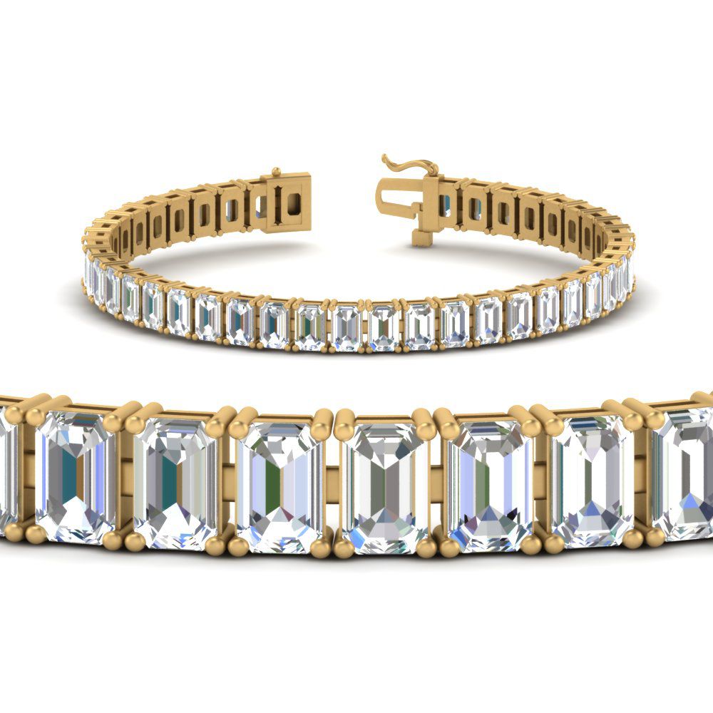 17-ct.-emerald-cut-tennis-lab diamond-bracelet-basket-set-in-FDBRC10406-40CT-NL-YG