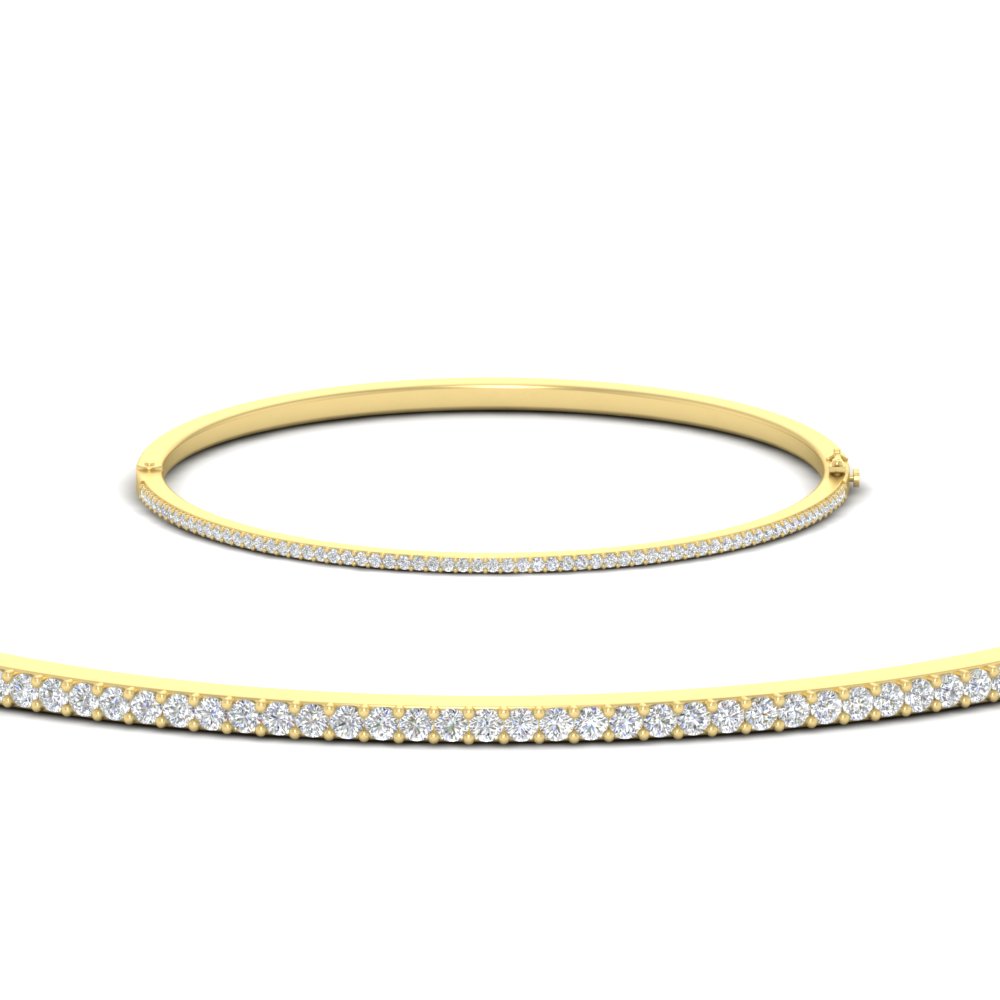 elegant-round-diamond-bangle-bracelet-in-FDBRC11392ANGLE2-NL-YG