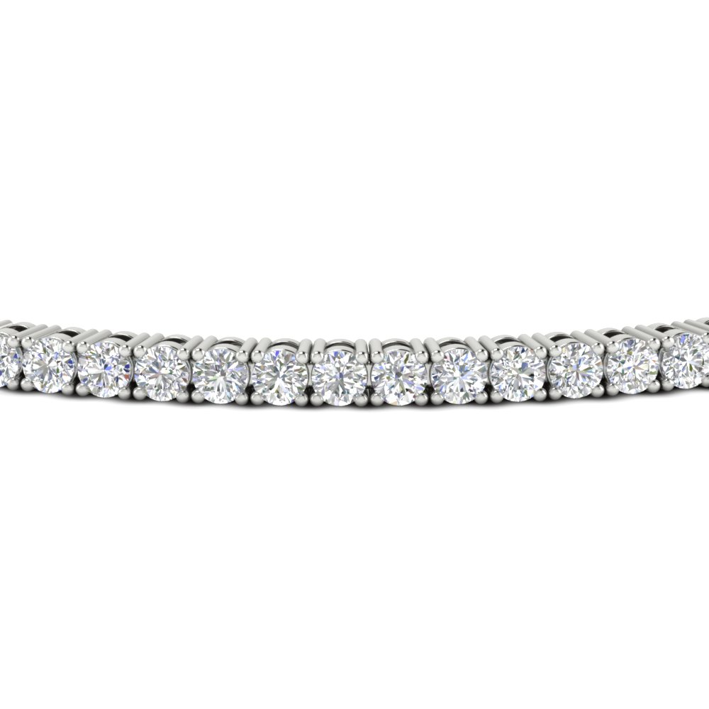  2 Carat Diamond Tennis Bracelet with White Diamond 14K White Gold