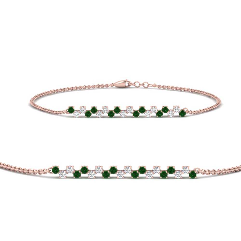 delicate-round-diamond-chain-bracelet-with-emerald-in-FDBRC9638GEMGRANGLE2-NL-RG
