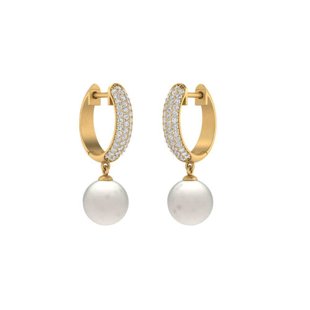 pave-small-hoop-earring-with-pearl-drop-in-FDEAR10157-NL-YG