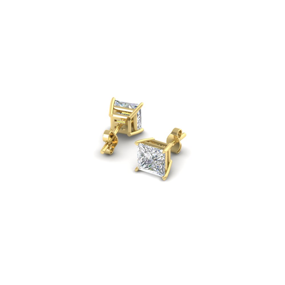 BRAND shops NEW 14k Yellow Gold Leverback Birthstone Earrings - Basket Setting - Model: XBE73