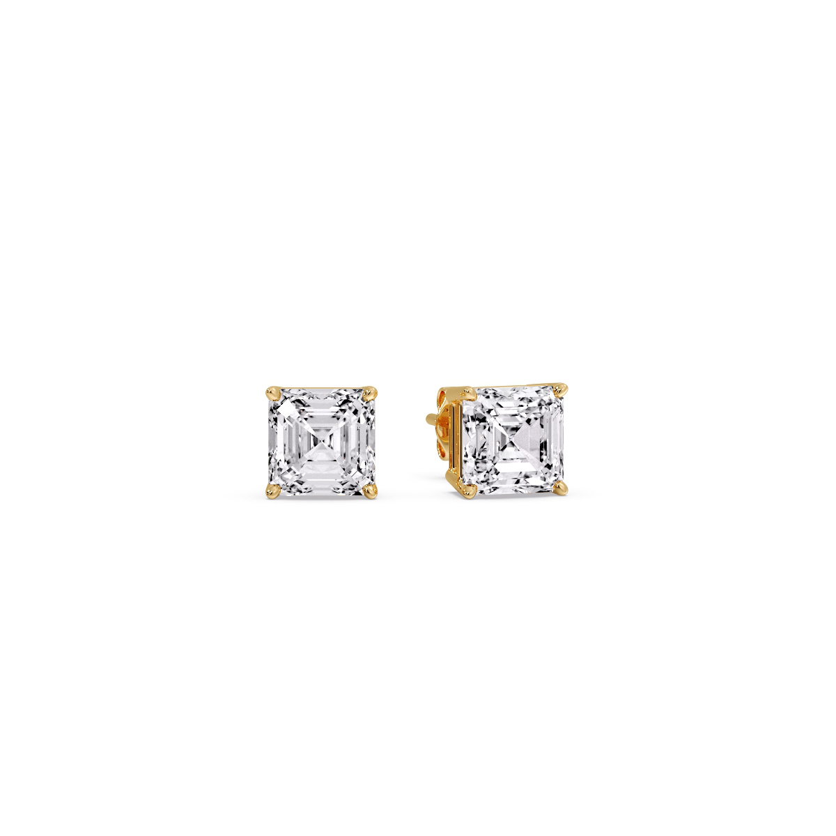 half-carat-diamond-asscher-cut-stud-earring-in-yellow-gold-FD-EAR10411ASANGLE1-0.50CT-NL-YG
