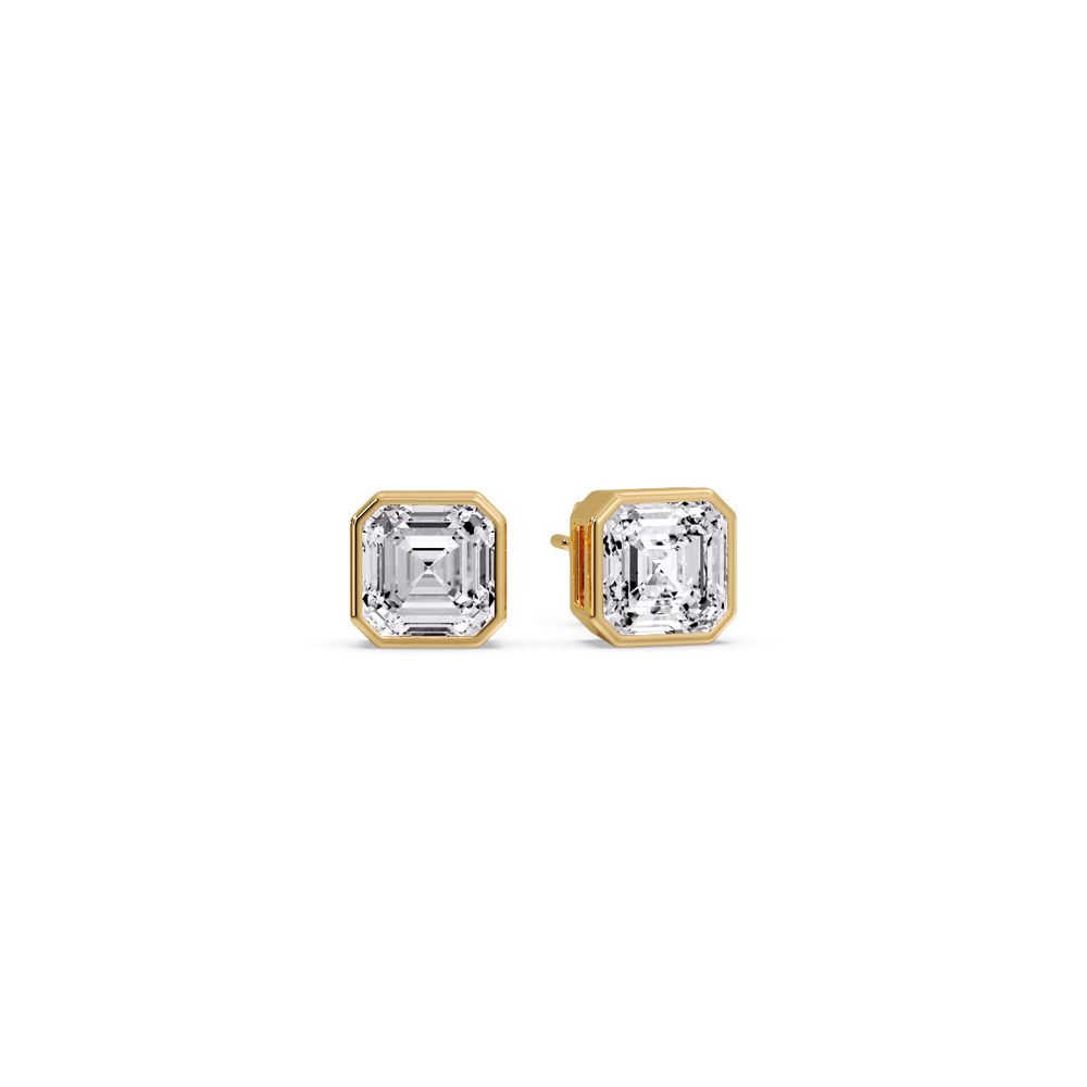 half-carat-asscher-diamond-bezel-stud-earring-in-FDEAR10516ASANGLE1-0.50-CT-NL-YG