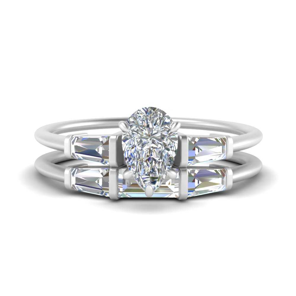 Utopia | 18K White Gold trilogy style engagement ring | Taylor & Hart
