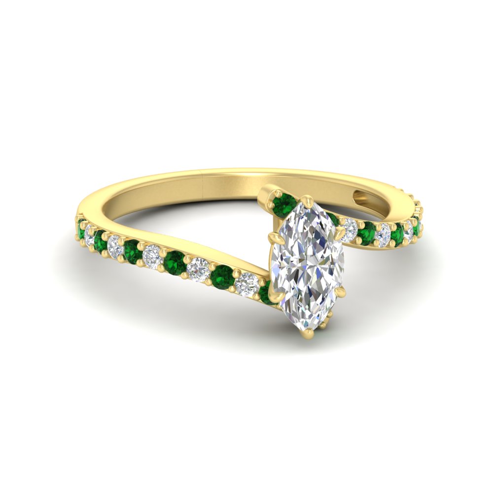 14k White Gold Petite Marquise Diamond Promise / Engagement Ring 14k White Gold Petite Marquise Diamond Promise / Engagement Ring