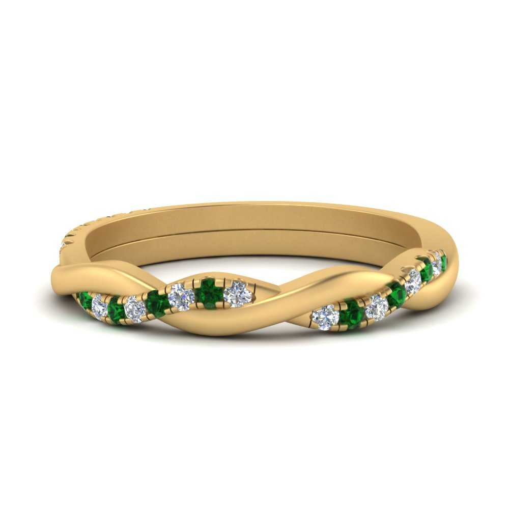 braided-diamond-wedding-band-with-emerald-in-FDENS3301BGEMGR-NL-YG