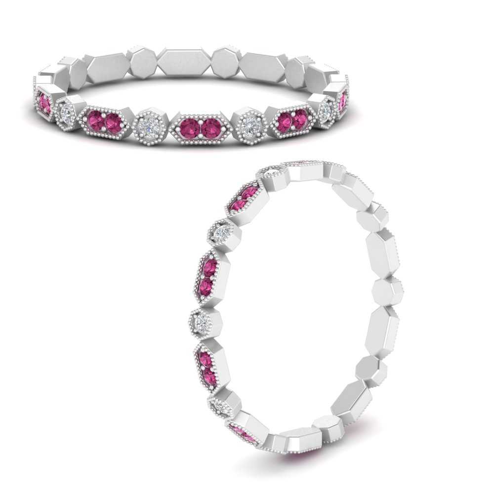 art-deco-thin-stacking-diamond-eternity-band-with-pink-sapphire-in-FDEWB9594GSADRPIANGLE3-NL-WG