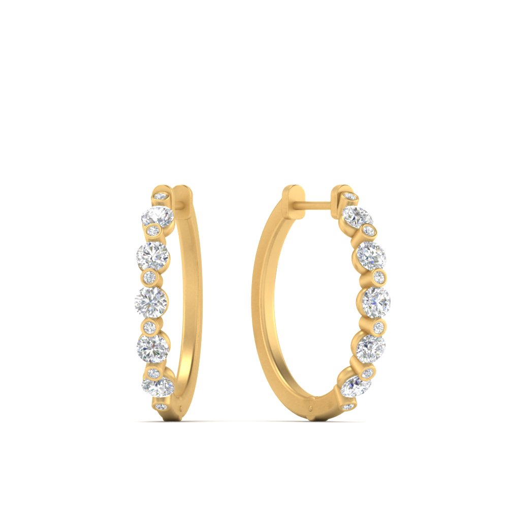 floating-bezel-diamond-huggie-earring-in-FDLASDER01023-NL-YG
