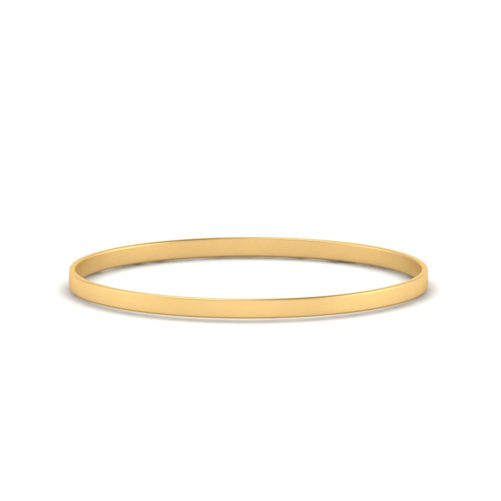 Delicate Gold Wedding Ring-in-FDM10519B-01.00MM-NL-YG.jpg