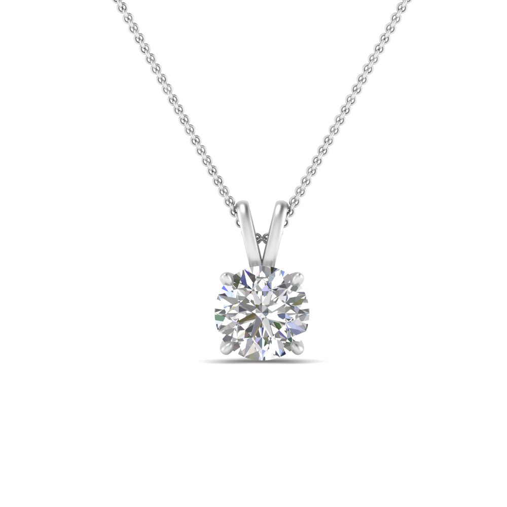 Diamond CZ Solitaire Necklace 1 Carat Sterling Silver, Cubic Zirconia, as  Seen on Kelly Ripa - Etsy | Necklace, Diamond solitaire necklace, Diamond