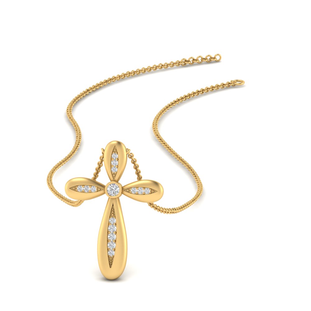 pave-set-cross-diamond-pendant-in-FDPD10871-NL-YG