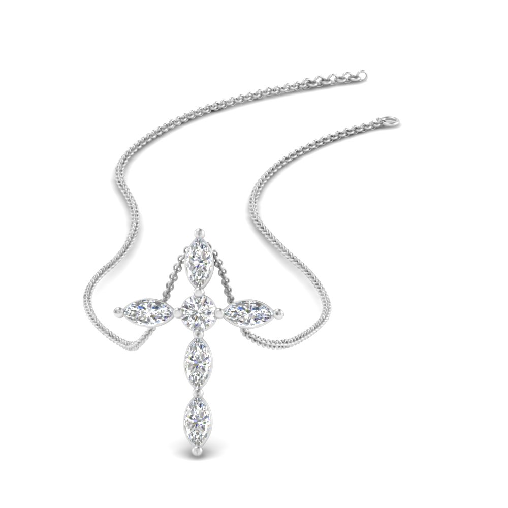 1-carat-marquise-diamond-cross-pendant-in-FDPD10872-NL-WG
