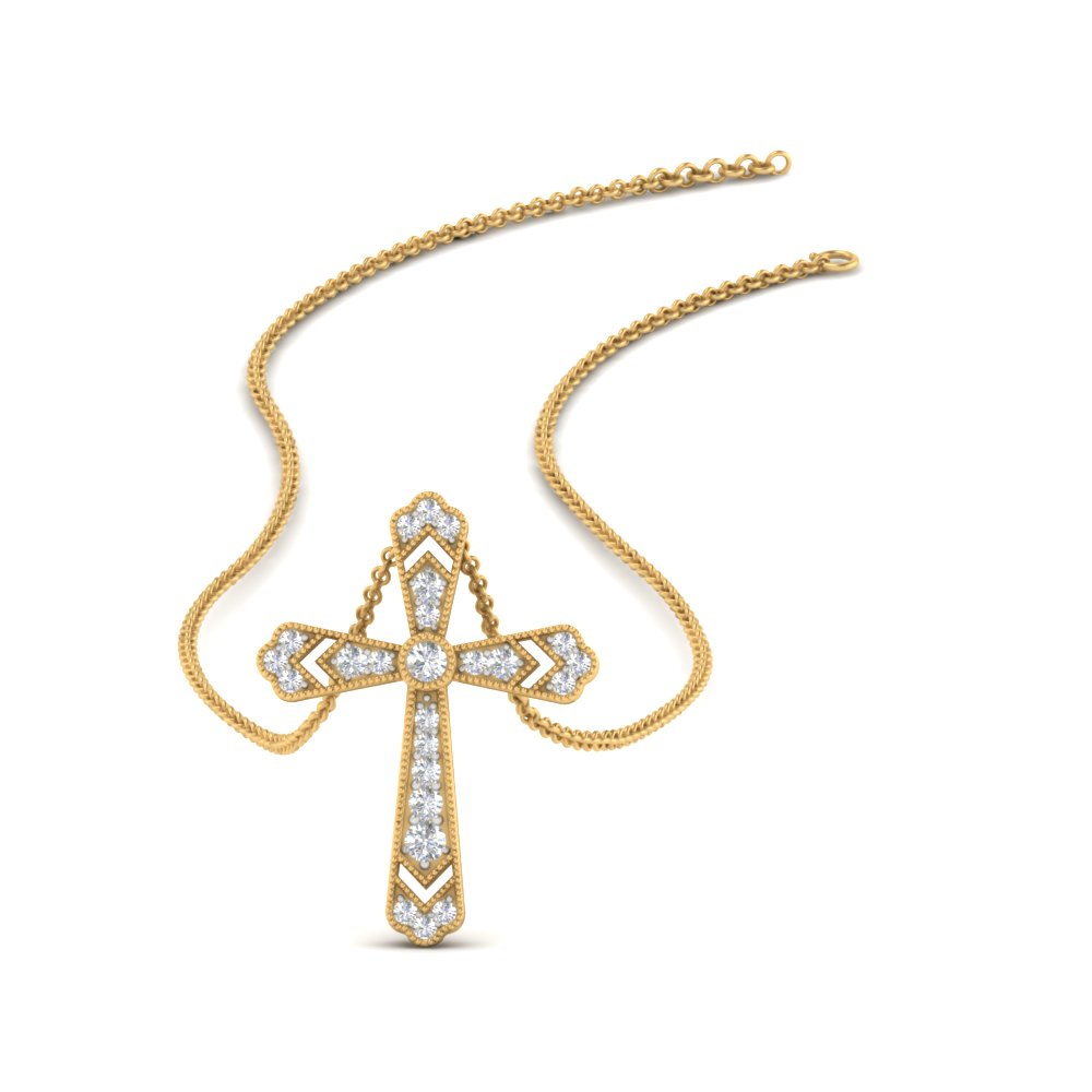 milgrain-cross-diamond-pendant-in-FDPD10875-NL-YG