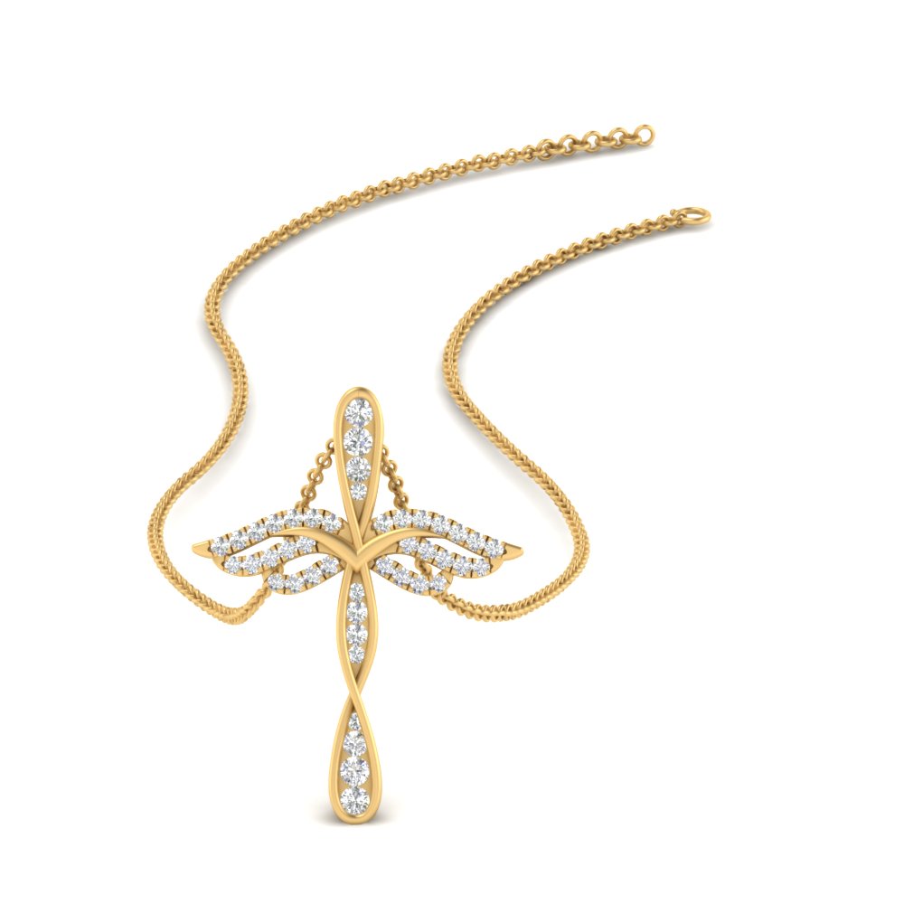 angel-cross-diamond-pendant-necklace-in-FDPD10880-NL-YG