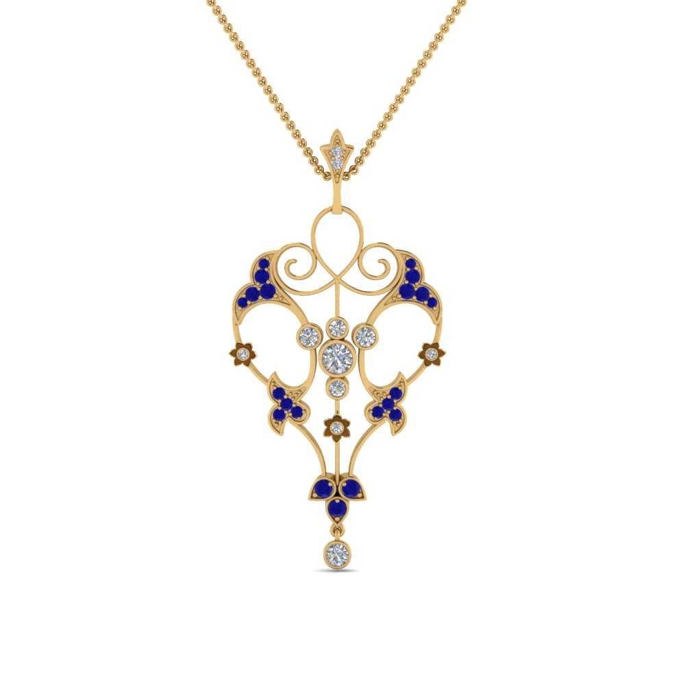 antique-filigree-sapphire-pendant-necklace-in-FDPD8600GSABLANGLE2-NL-YG