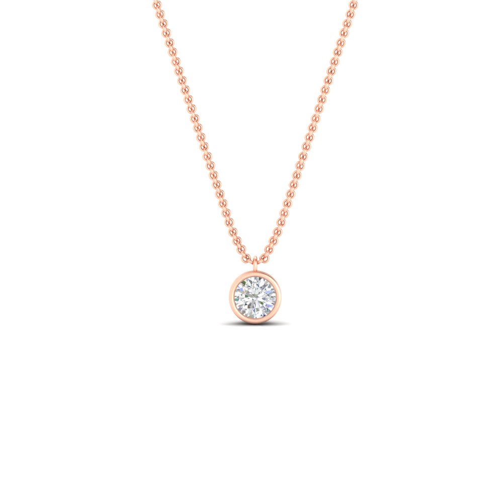 LADIES PENDANT WITH CHAIN 0.50CT ROUND/PRINCESS/BAGUETTE DIAMOND 14K WHITE GOLD LADIES PENDANT WITH CHAIN 0.50CT ROUND/PRINCESS/BAGUETTE DIAMOND 14K WHITE GOLD