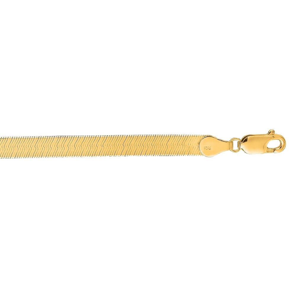 3-mm-herringbone-flexible-chain-bracelet-in-FDRCSF050-NL-YG