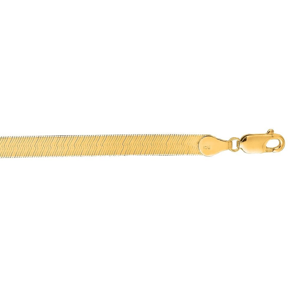 herringbone-14k-yellow-gold-bracelet-5-mm-FDRCSF050-NL-YG