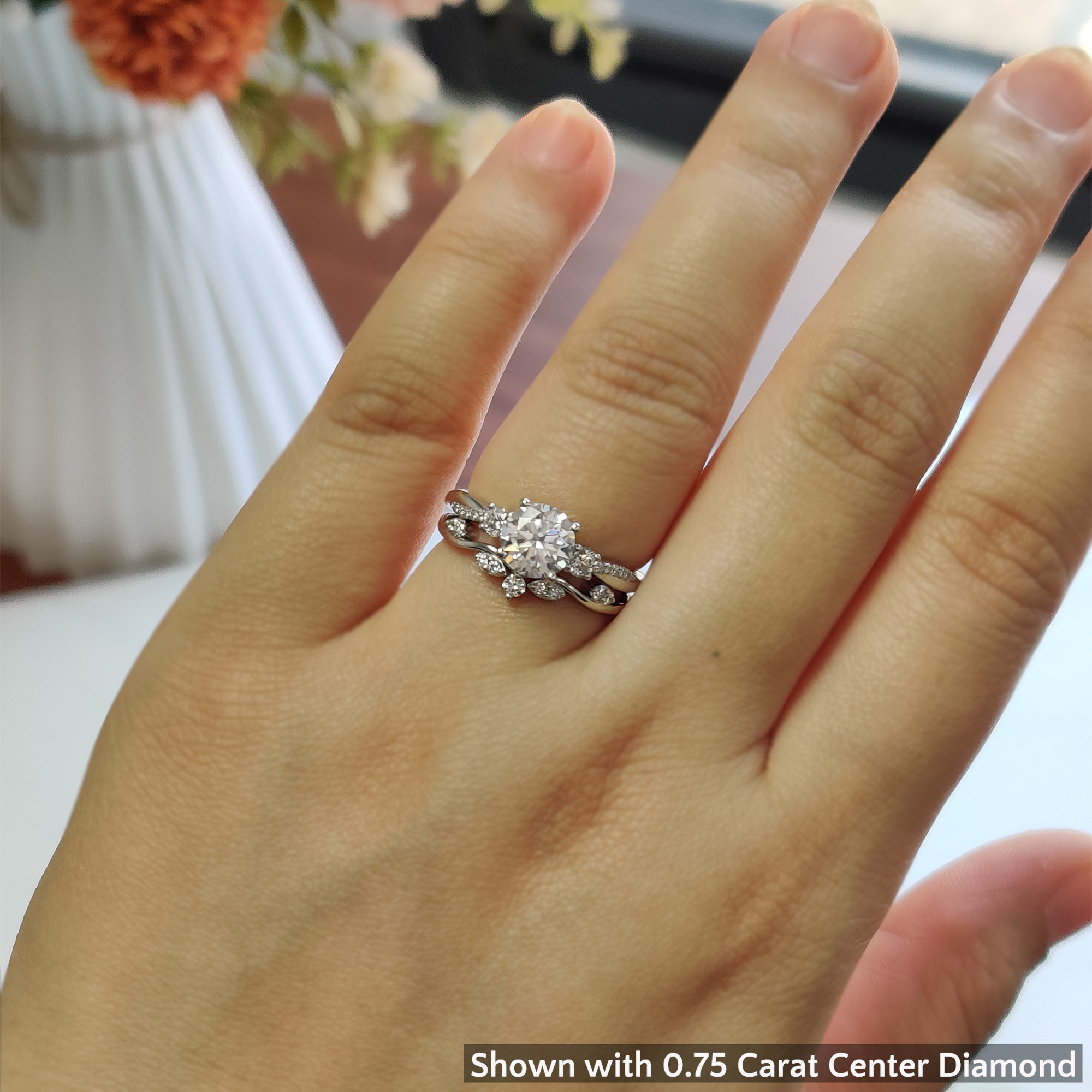 Vintage Round Cut Wedding Rings Round Cut Best Cut For