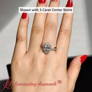 oval halo infinity diamond engagement ring in white gold FDENR9310OVR1 WG