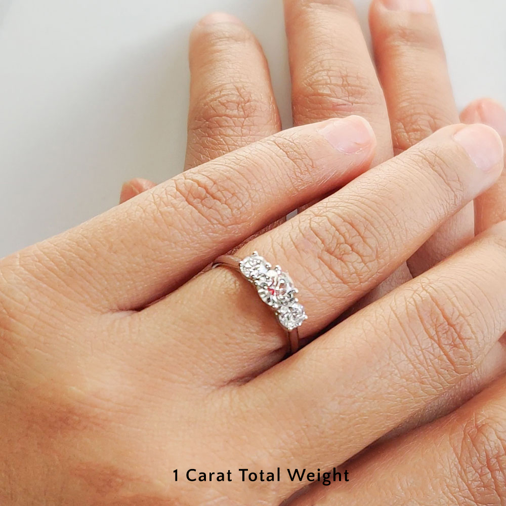 A set of 3 in 1 Wedding/Engagement Ring Set | Konga Online Shopping