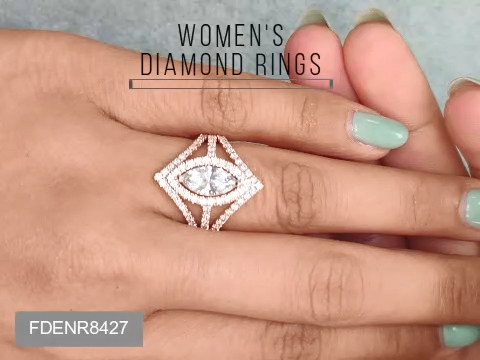 Buy Piney Diamond Ring for Women | Diamond Ring Under 20000 – Fiona Diamonds-baongoctrading.com.vn