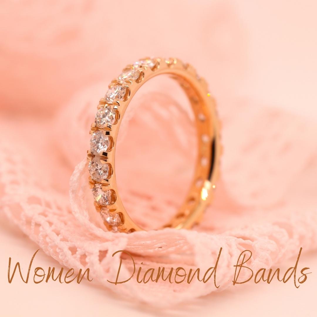 Women Diamond Bands