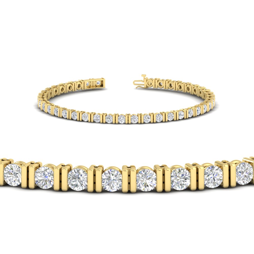 tennis-bar-set-women's-bracelet-in-yellow-yellow-gold-fdobr70152angle2-nl-yg