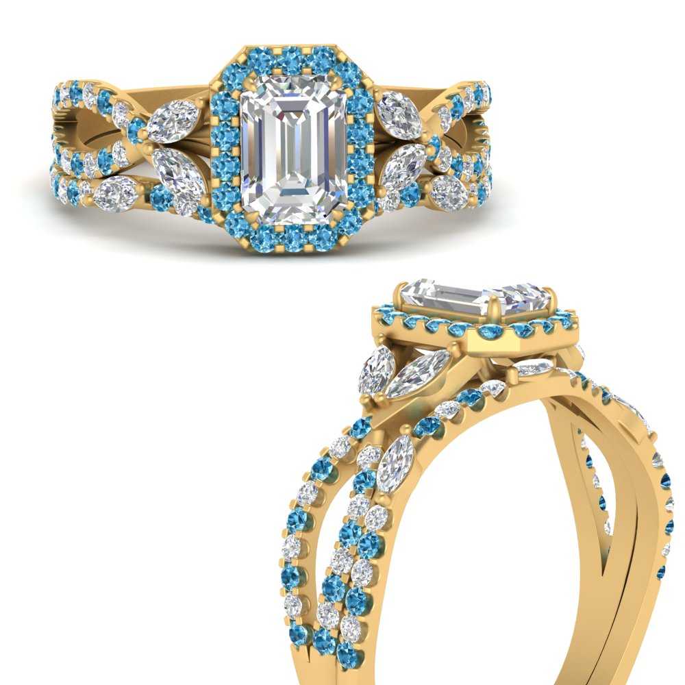 halo-vine-split-emerald-cut-diamond-wedding-ring-set-with-blue-topaz-in-FDENR2951EMGICBLTOANGLE3-NL-YG